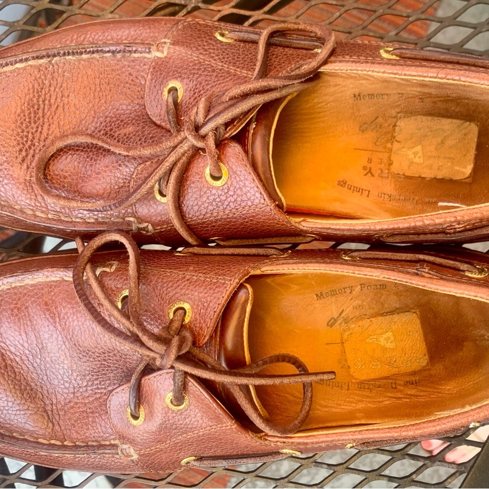 Sperry Gold Cup Brown Leather Men's Shoes